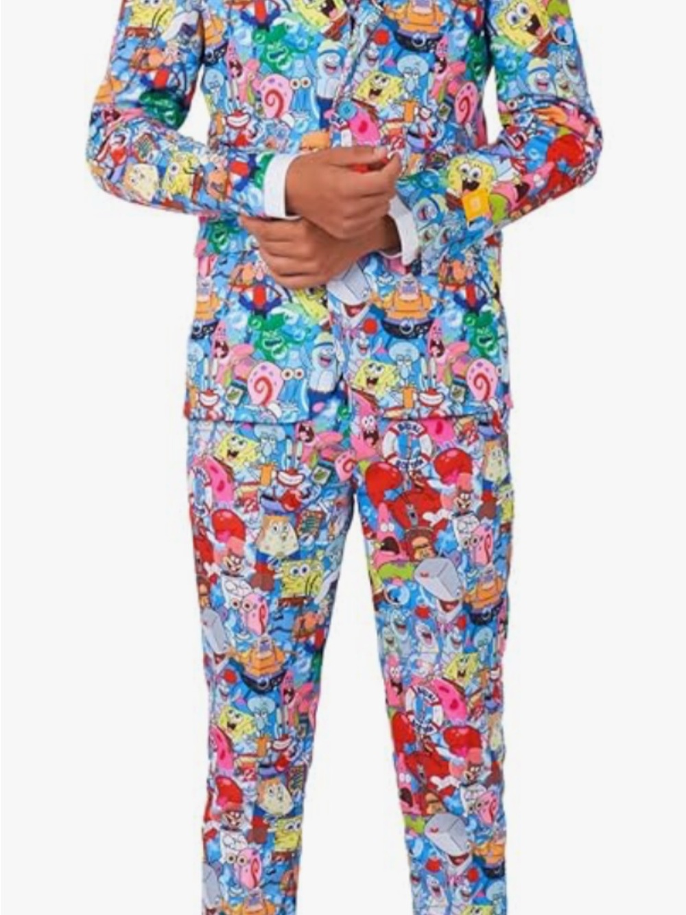 OppoSuits Kids Multicolor Cartoon Character Matching Set